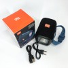 Портативна колонка Bluetooth TG339 5W з RGB підсвічуванням, Акумуляторна колонка для музики. Колір: чорний