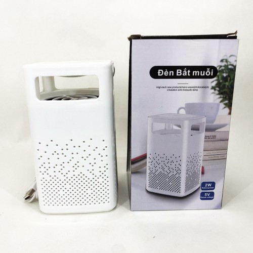 Лампа від комарів USB Bug Zapper Fly. Колір: білий