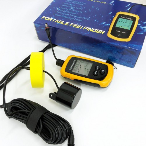 Ехолот портативний Fish Finder до 100м портативний сонар універсальний