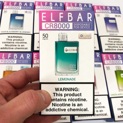 Elf Bar CR8000. Лимонад (Lemonade)