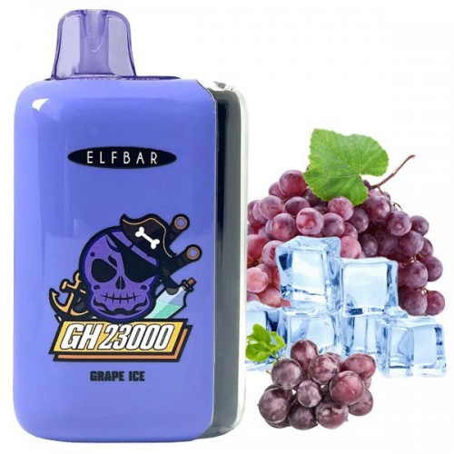 ELF BAR GH 23000 5%. Виноград (Grape Ice)