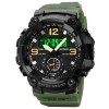 Годинник наручний чоловічий SKMEI 1965AG ARMY GREEN, Годинник армійський оригінал, Годинник спортивний. Колір: зелений