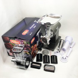 М'ясорубка MAGIO MG-271 Premium Line, Електрична м'ясорубка з насадками, Електром'ясорубка для шатківниці