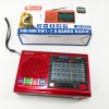Портативна стовпчик радіо MP3 USB Golon RX-6622. Колір: червоний