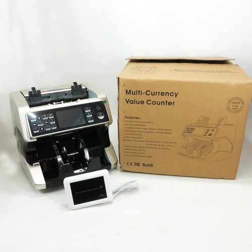 Лічильник банкнот Bill Counter AL-920 з визначенням номіналу та детекторами UV/MG/IR