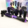 Фен-щітка стайлер VGR 8 в 1 V-488. Колір: фіолетовий