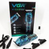 Тример для волосся та бороди професійний VGR V-923 акумуляторний з LED-індикатором