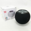 Бездротова потужна колонка TG337 з Bluetooth, RGB-підсвічуванням та радіо. Колір: чорний