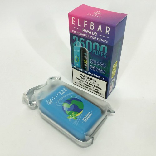 Elf Bar Raya D3 25000. Чорниця Малина (Blueberry Raspberry)