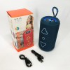 Bluetooth колонка портативна TG656 FM-радіо, потужна переносна акустична колонка. Колір: синій