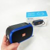 Bluetooth-колонка TG632 з радіо, ліхтарем, сонячною батареєю та гучномовцем. Колір: синій