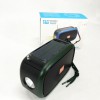 Bluetooth-колонка TG632 з радіо, ліхтарем, сонячною батареєю та гучномовцем. Колір: зелений
