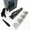 Акумуляторна машинка для стрижки VGR V-900 з дисплеєм бездротова для стрижки волосся. Колір: чорний