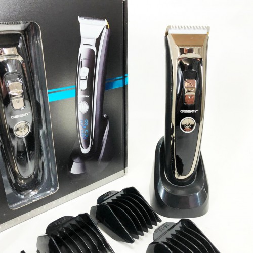 Машинка для стрижки акумуляторна 5 в 1 Gemei GM-800 професійний триммер, електробритва для волосся