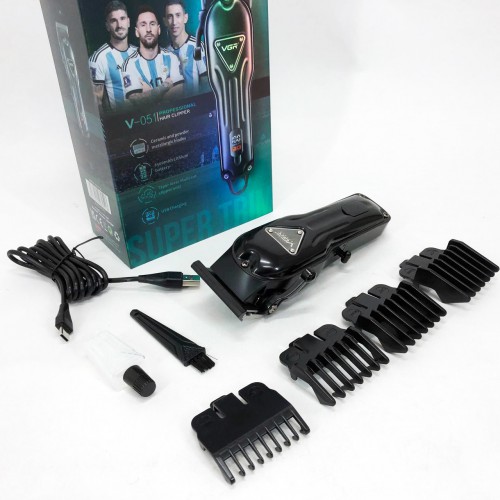 Акумуляторна машинка для стрижки VGR V-051