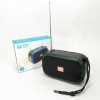 Bluetooth-колонка TG632 з радіо, ліхтарем, сонячною батареєю та гучномовцем. Колір: зелений