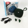 Колонка-Bluetooth із навушниками TG813. Колір: зелений