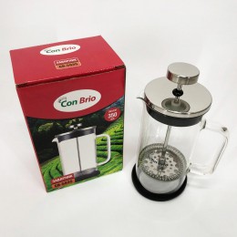 Френч прес Con Brio CB-5935 350 мл, Френч прес скляний на кухню, Френч преси скло