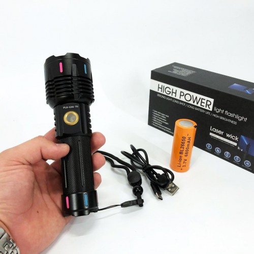 Ліхтар X-BALOG FLUORESCENCE G671/G25 PM30-TG, Надпотужний ліхтарик, Яскравий ліхтарик, Якісний ліхтарик