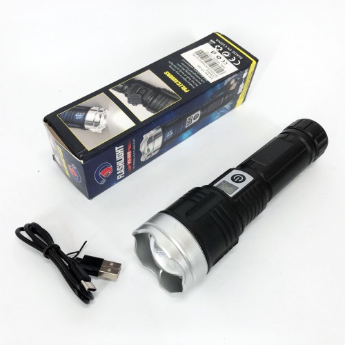 Ліхтар PLD-008 WHITE LASER LED PM10-TG, power bank, Ліхтарик тактичний акумуляторний ручний