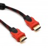 Кабель посилений 5м перехідник адаптер HDMI-HDMI тато-тато аудіо відео шнур в обмотці