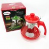 Чайник для заварювання Con Brio Green CB-6215 1,5 л, Чайник для заварювання якісний на кухню. Колір: червоний