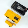 Ліхтарик-запальничка армійська MULTIFUNCTIONAL D51-COB електроімпульсна акумуляторна. Колір: жовтий