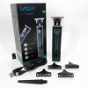 Професійна акумуляторна машинка для стрижки волосся VGR V-009 тример для бороди та вусів