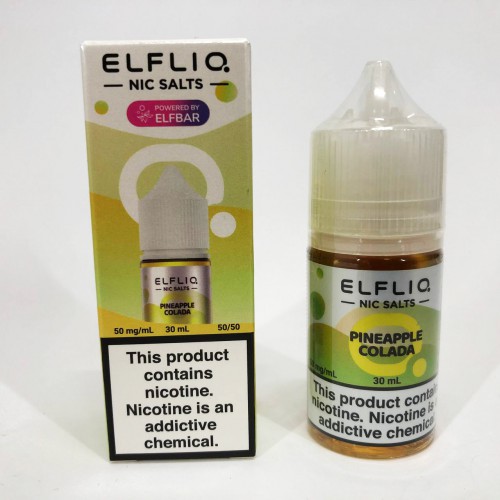 Рідина ELFLIQ 30мл 5%. Ананасова Колада (Pineapple Colada)