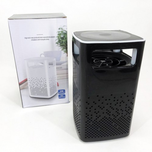 Лампа від комарів USB Bug Zapper Fly. Колір: чорний