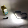 LED Ліхтар налобний BL-W689-LM+2COB (white+red) датчик руху, Ліхтарик на голову із зарядкою