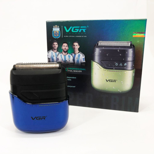 Електробритва VGR V-364 BLUE шейвер
