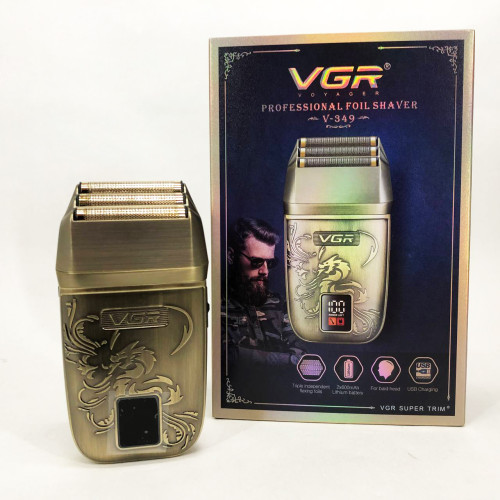 Електробритва VGR V-349 шейвер, потрійне лезо