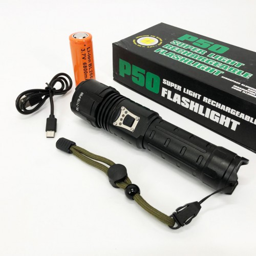 Ліхтар Над яскравий Police BL-717B-P99 Ultra Brite, Переносний ручний потужний ліхтар водонепроникний