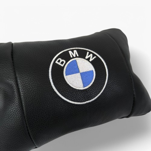 Ортопедична авто подушка BMW з натуральної шкіри – для комфорту в машині