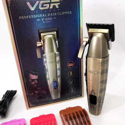 Акумуляторна машинка для стрижки VGR V-036