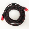 Кабель посилений 5м перехідник адаптер HDMI-HDMI тато-тато аудіо відео шнур в обмотці