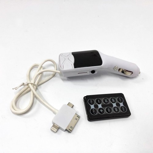 Автомобільний FM Трансмітер модулятор CM I19A SD/Usb, Фм трансмітер модулятор блютуз в прикурювач