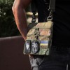 Сумка-кобура мультикам наплічна з липучкою для шевронів, тактична сумка чоловіча з кордури