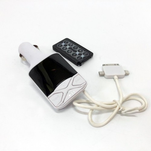 Автомобільний FM Трансмітер модулятор CM I19A SD/Usb, Фм трансмітер модулятор блютуз в прикурювач