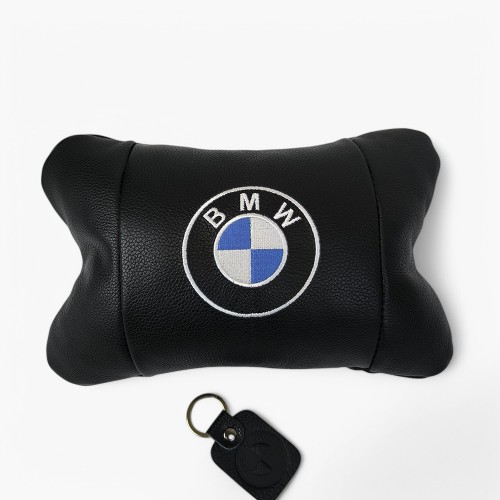 Ортопедична авто подушка BMW з натуральної шкіри – для комфорту в машині