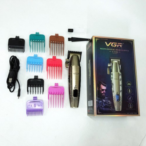 Акумуляторна машинка для стрижки VGR V-036