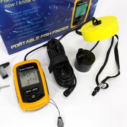 Ехолот портативний Fish Finder до 100м портативний сонар універсальний