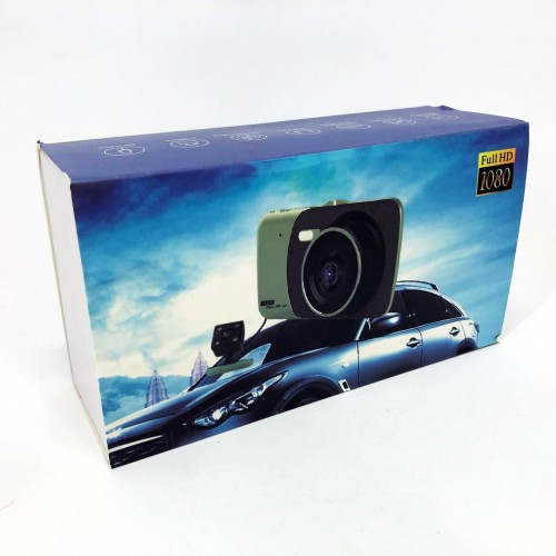 Автомобільний відеореєстратор X600 LCD 4 Angel Lens камери 1080P Full HD TF