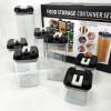 Набір контейнерів для їжі FOOD Storage Container Set на клямках із ущільнювачем із 7 предметів