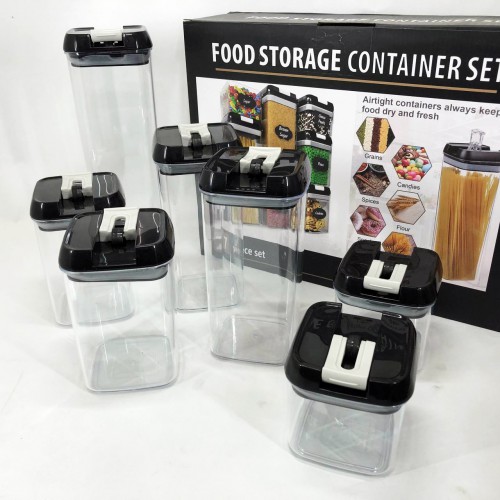 Набір контейнерів для їжі FOOD Storage Container Set на клямках із ущільнювачем із 7 предметів