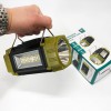 Ліхтар переносний LS-228-LED WHITE+RED+BLUE+YELLOW, Ліхтар для кемпінгу з вбудованим зарядним пристроєм