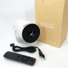 LED Проектор для дому портативний Смарт з WiFi, Bluetooth, Android 11, білий, 1280х720р