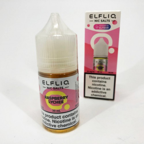 Рідина ELFLIQ 30мл 5%. Малина Лічі (Raspberry Lychee)