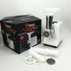 М'ясорубка електрична Domotec R3391 2000W, Потужна компактна м'ясорубка для дому, М'ясорубка 3 в 1